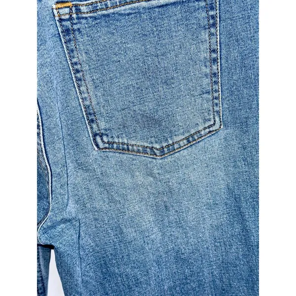Abercrombie & Fitch Skinny High Rise Blue Denim Medium Wash Jeans Womens Sz 28 6 - Image 5