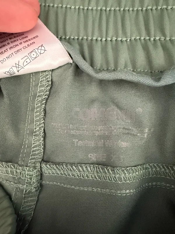 Comenii Scrub Set Sage Green Size XS - Image 5
