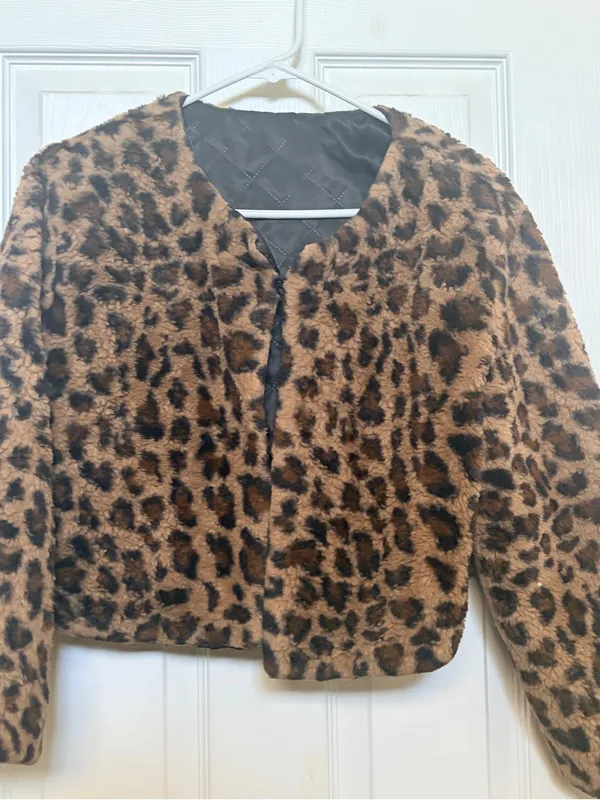 Leopard sweater Brown Size M - Image 2