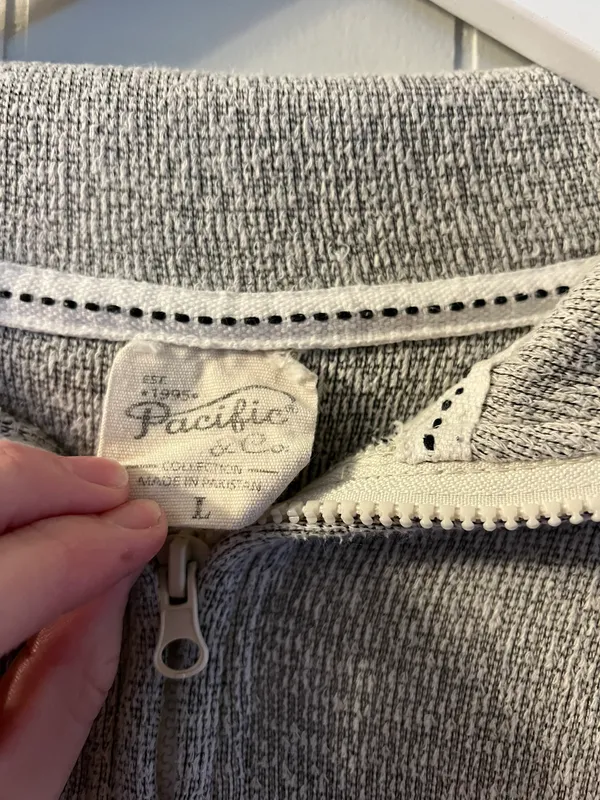 Grey Quarter Zip - Image 2