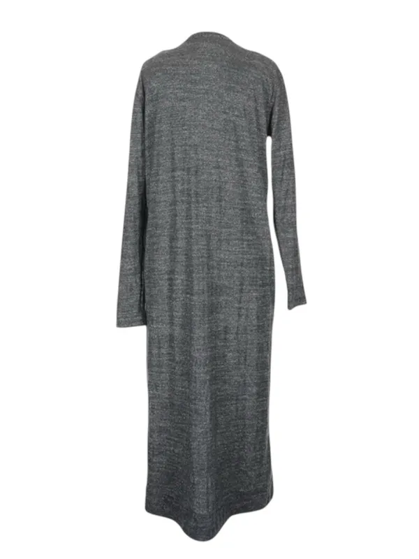 Free People FP Beach ☀︎︎ Bicoastal Open Duster Long Cardi ☀︎︎ Charcoal ☀︎︎ Small - Image 5