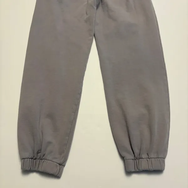 Brandy Melville Sweatpants Women One Size Small Grey Rosa Joggers Fleece - Image 4