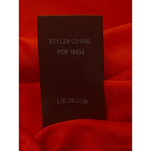 Lulus Favorite Flair Red Lace Bell Sleeve Dress Fit Flare Small Date Night Guest - Image 9