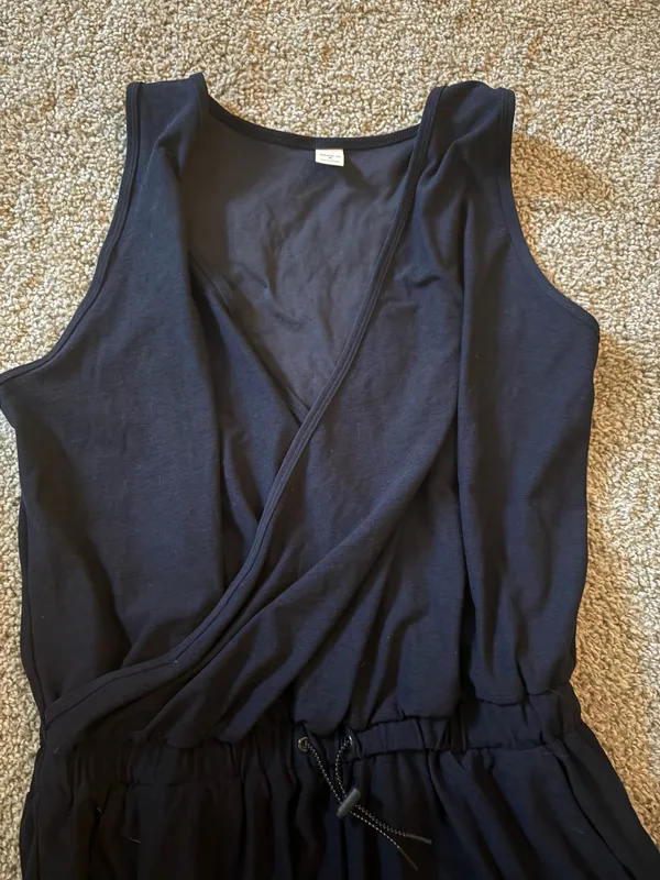 Navy Blue Old Navy Athletic Romper - Image 4