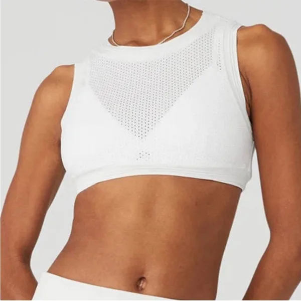 ALO Yoga Mesh All-Star Bra Tank - Image 3