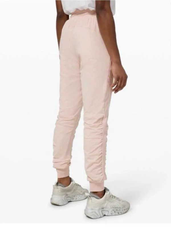 Lululemon Beyond The Studio Joggers 28” High Rise Feather Pink Athletic Pants 8 - Image 3