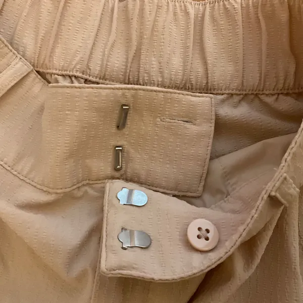 Alo Yoga High-Waist Dreamscape Trouser (Short) Macadamia XXS - Image 4