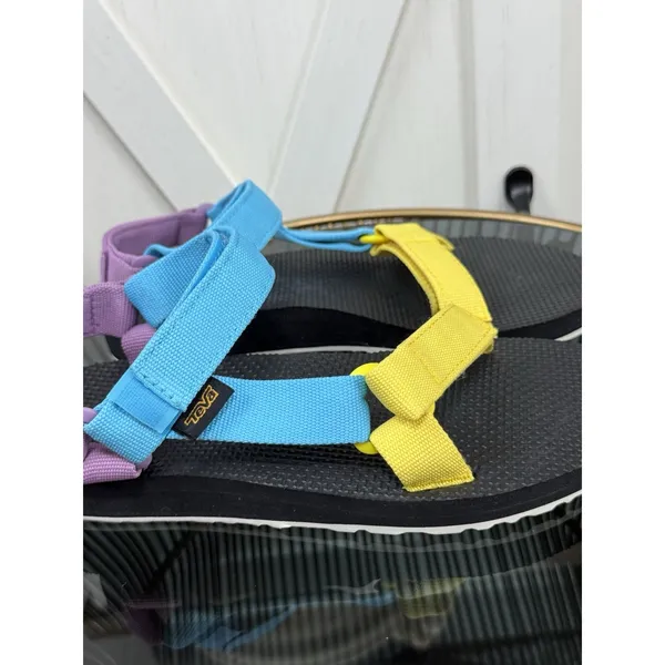 Teva Original Universal Sandals Women’s Size 6 Hiking Outdoor Colorblock 1003987 - Image 7