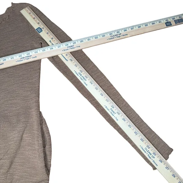Urban Outfitters Out From Under Gauze Sheer Maxi Dress S Slit Long Sleeve Raw Hem Fairy Grunge - Image 12
