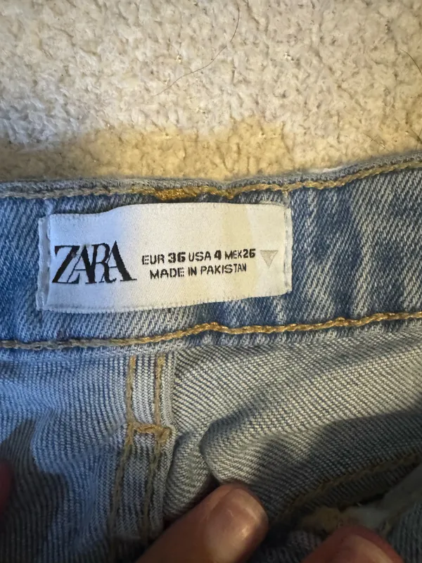 ZARA Mid-Rise Flare Jeans - Image 3