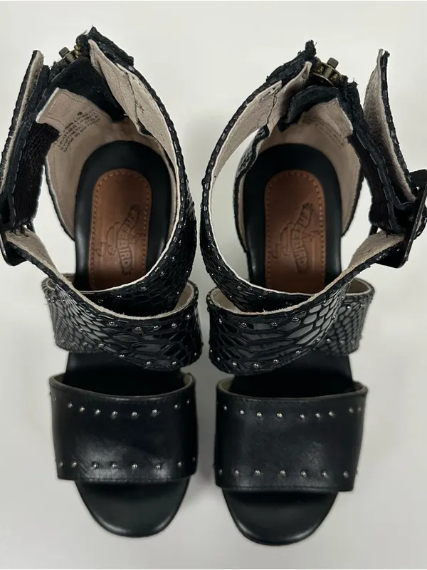 Freebird Terra Wedge Sandals Black Size 5 - Image 11