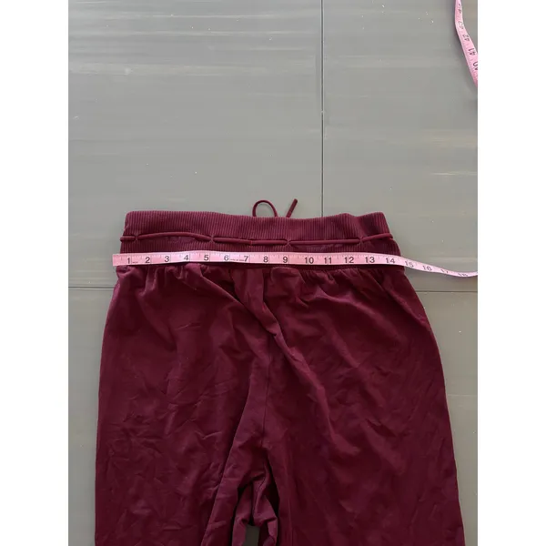 Gymshark Vital Seamless 2.0 Joggers Baked Maroon Womens Medium - Image 6