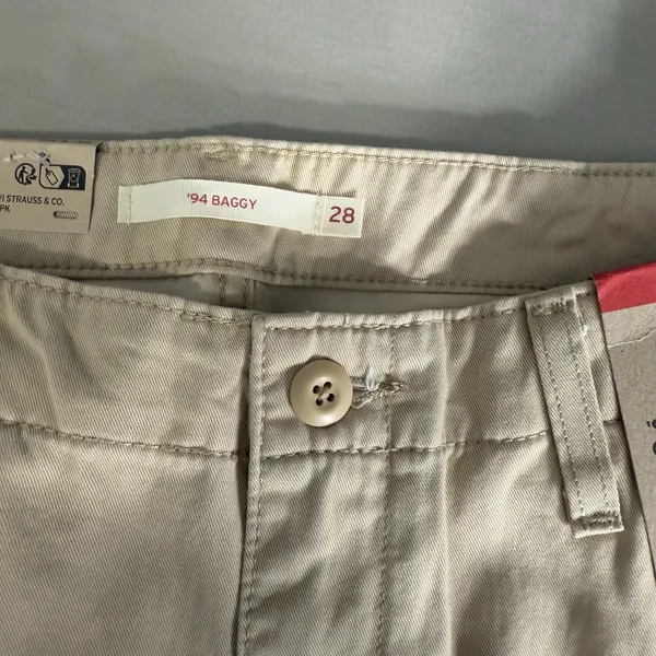 Levi's9 94' Baggy Cargo Pants, Safari- Tan, 28x30 - Image 5