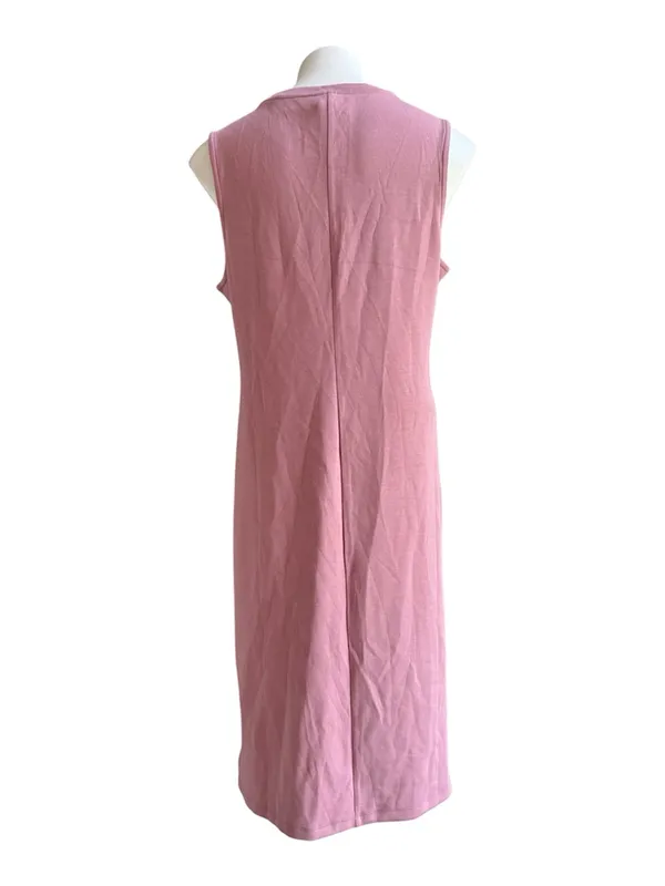 We Wander Performaluxe Tie Waist Dress Purple Large NWT STITCH FIX - Image 7