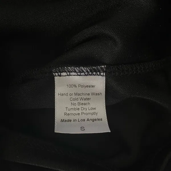 Lucy in‎ the Sky Black Mesh Sheer Turtleneck Bodycon Mini Dress sz S Whimsigoth - Image 6