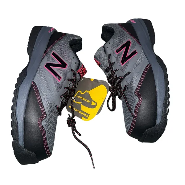 NWT New Balance Women's 589 ESD Composite Toe Work Shoes Grey/Pink - Image 9