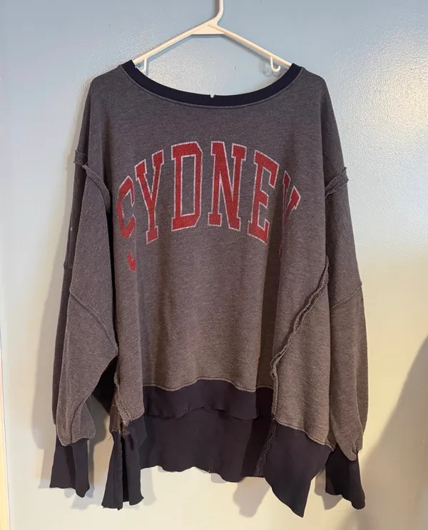Free People Sydney Oversized Sweatshirt - Image 2