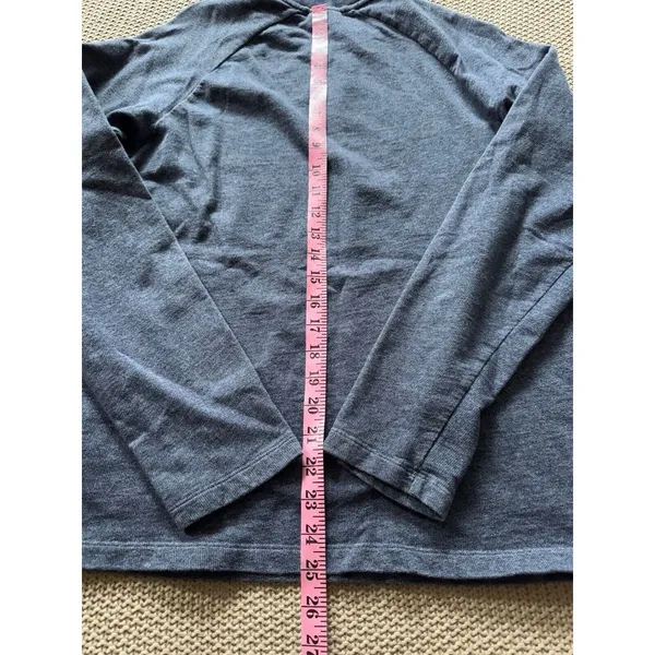 Patagonia‎ Womens Geologers Ahnya Crewneck Sweatshirt Blue Logo Sz M - Image 8