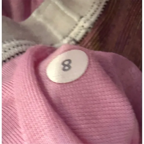 Lululemon Tuck Me In Tank Top Womens Size 8 Pink Built-In Bra Racerback - Image 4