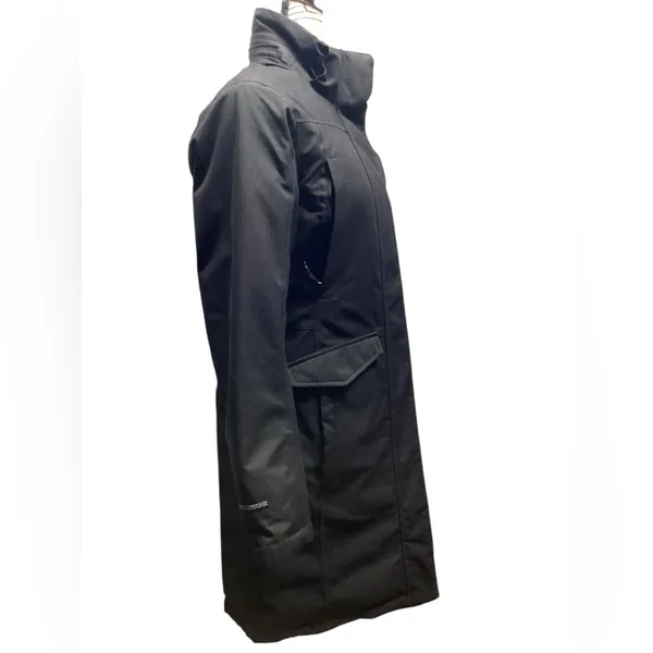 Eddie Bauer Extreme Temp Down filled long stadium coat Black Size Small - Image 6