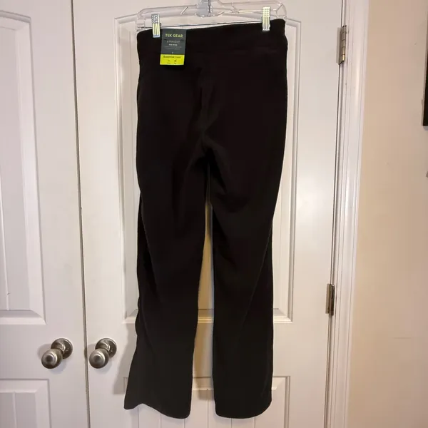 Tek Gear 2pc Set Blue Short Sleeve Tee NWT Straight Leg‎ Fleece Pants S Athletic - Image 7