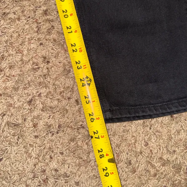 NWT American Eagle Outfitters Mom Straight Black Jeans size 6 - Image 10