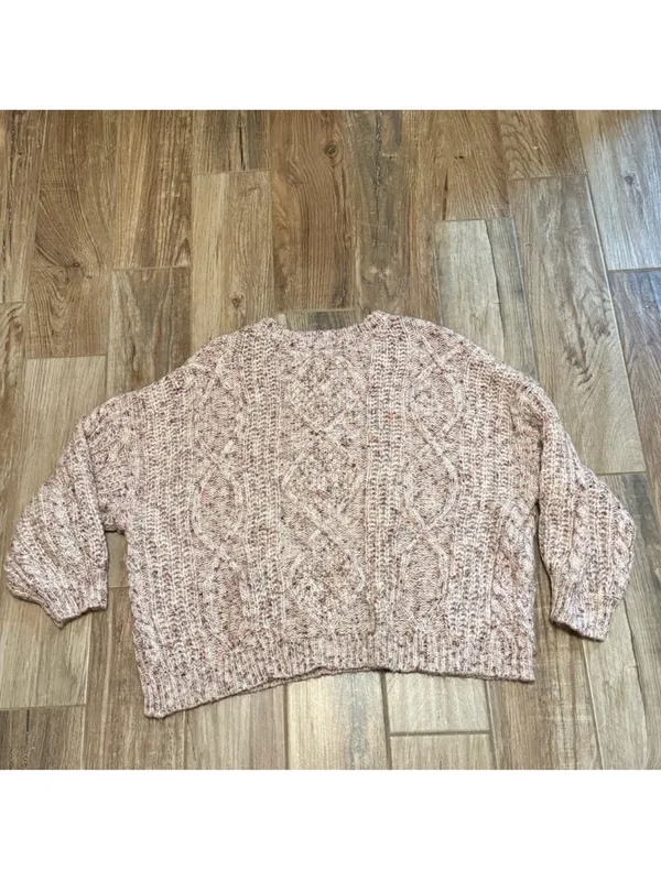 POL Chunky Crewneck Knit Sweater - Image 3