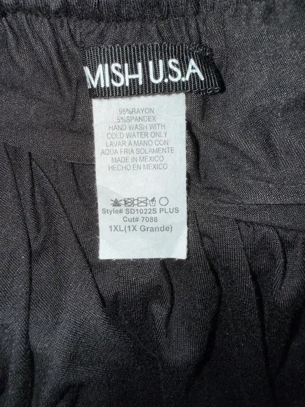 Black maxi dress Size XL - Image 2
