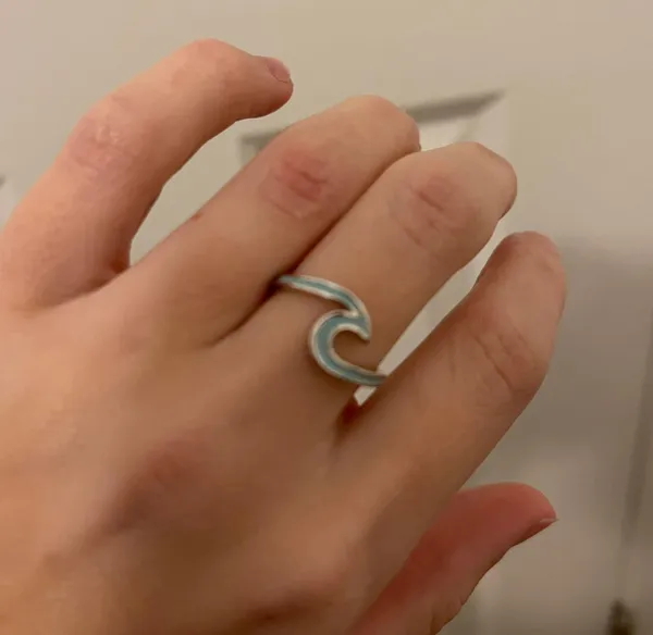 Pura Vida Wave Ring - Image 2