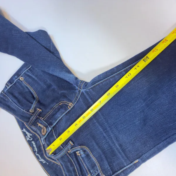 American Eagle AE Skinny Jeans Womens 2 Dark Wash Stretch Denim Everyday Iconic - Image 9
