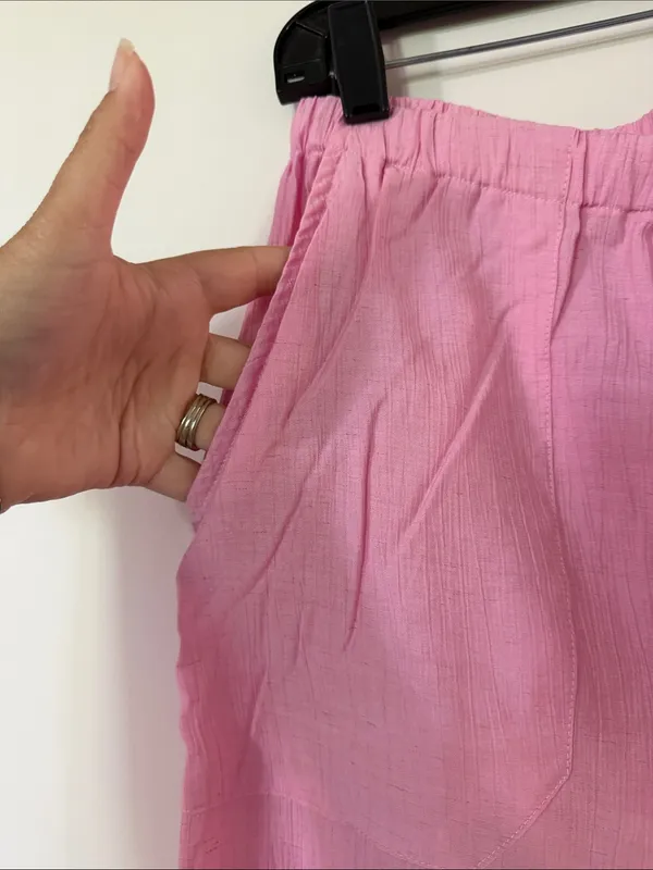 Very J Pink Wide Leg Pants - Image 5