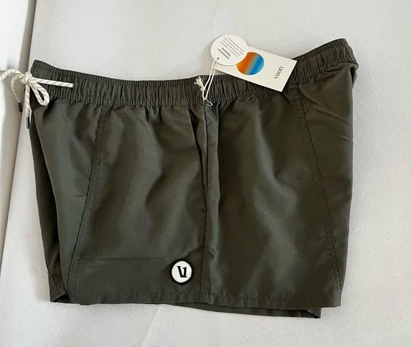 Vuori Sunwashed Short Oregano Size Large Elastic Waist Performance Loungewear - Image 10