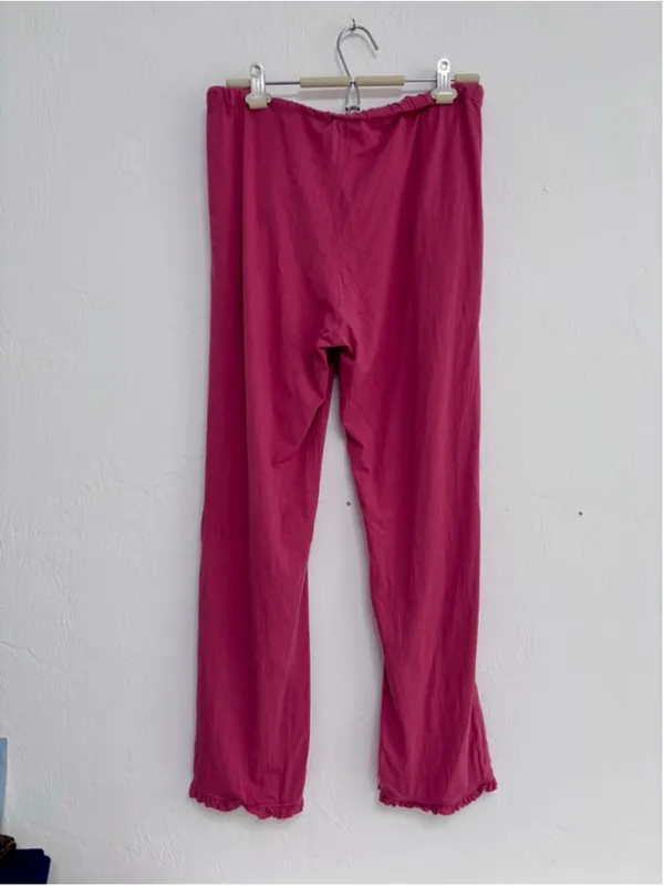 Women's Soft Surroundings Mauve Pajama Pants M Cotton Modal - Image 2