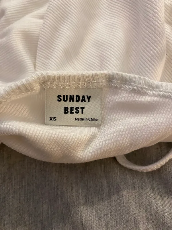 Aritzia Sunday Best Cropped Tank Top - Image 3