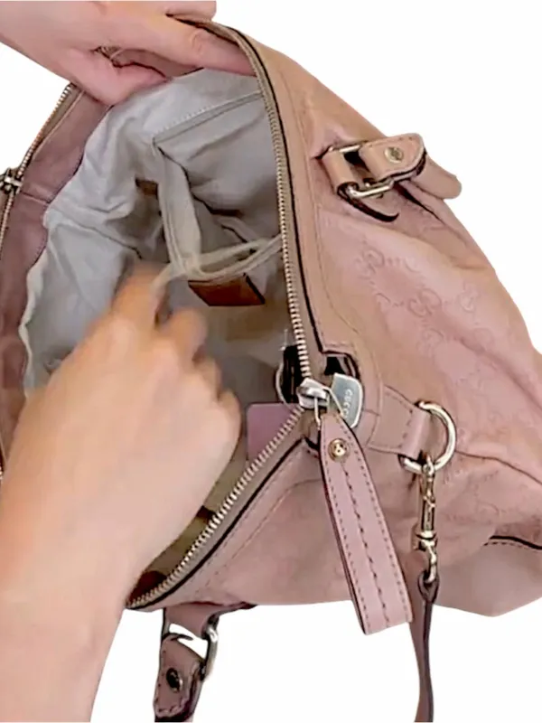 Gucci Sukey Tote - nude/blush - 23661081 comes with COA - Image 8