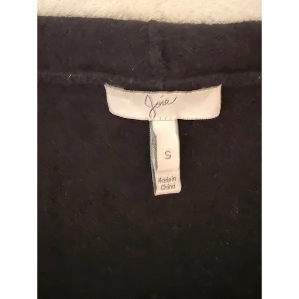 Joie 100% Cashmere Cowl Neck Sweater Black Long Sleeve Women's Size Small - Image 6