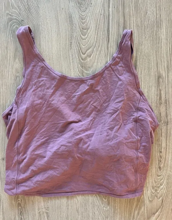 Lululemon Cropped Tie-Back Tank - Image 4