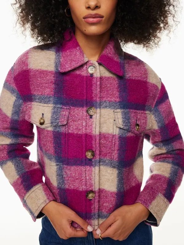 Aritzia‎ The Ganna cropped shirt jacket wilfred free XS $198 NWOT - Image 11