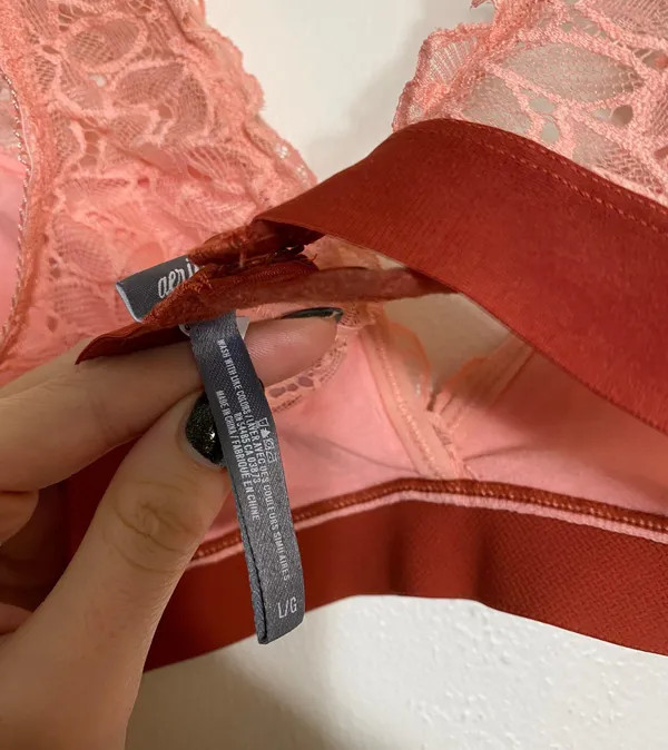 Aries Bralette Pink Size L - Image 3
