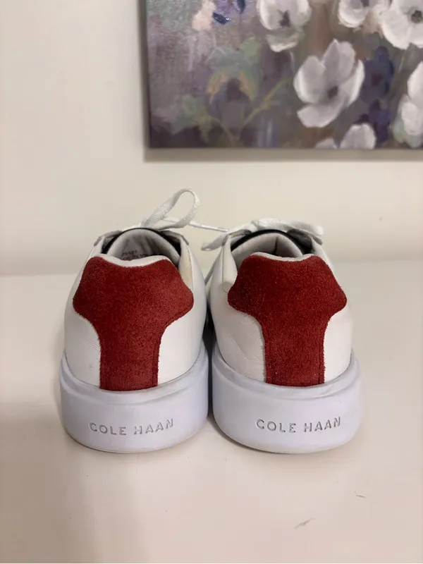 Cole Haan Grand Crosscourt Daily W29127 Ivory Syrah Leather Sneakers Women’s 8B - Image 6