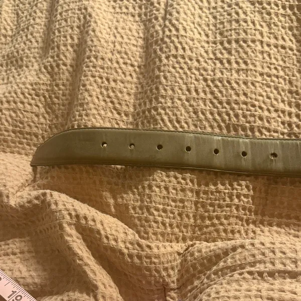 Light Brown Leather Belt Tan - Image 11
