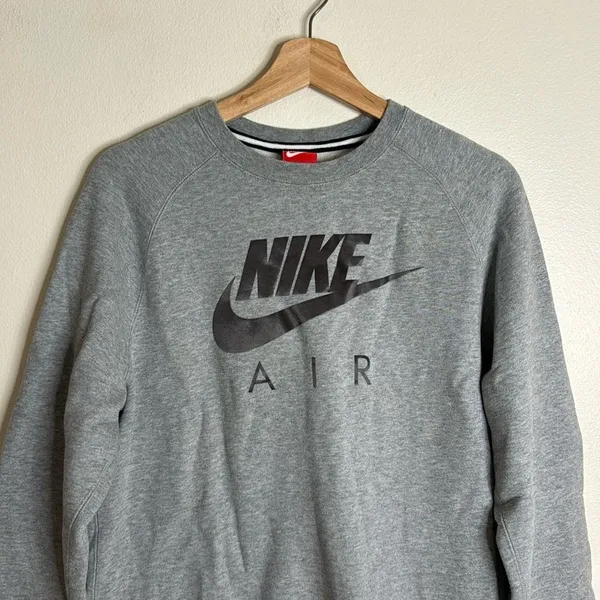Nike Air crewneck pullover‎ sweatshirt old tag size medium - Image 2