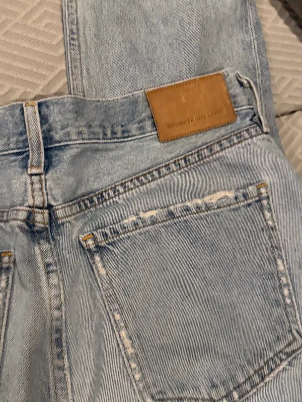 CITIZENS OF HUMANITY Women's Charlotte Crop High-Rise Straight Jean - Image 9