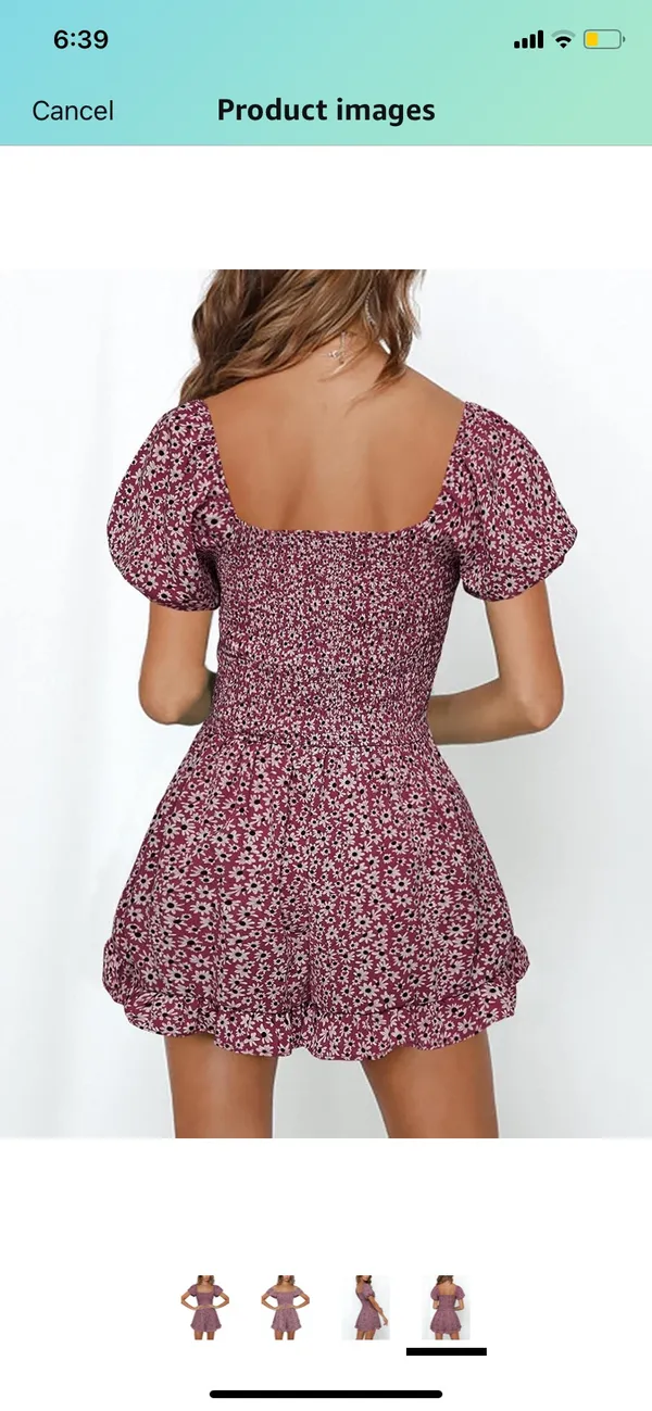 Amazon Floral Romper - Image 3