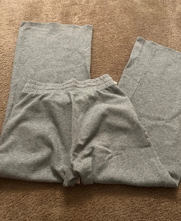Victoria's Secret Wide Leg Fleece Pants - Image 3