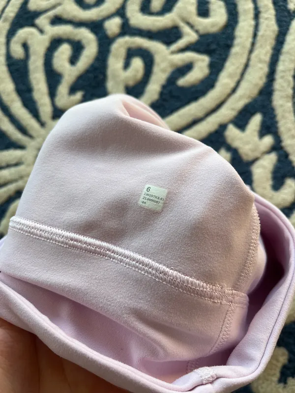 Pink Lululemon Asymmetrical Bra - Image 4