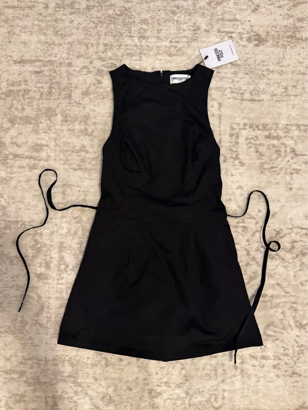 Princess Polly Yumiko Romper Black - Image 5