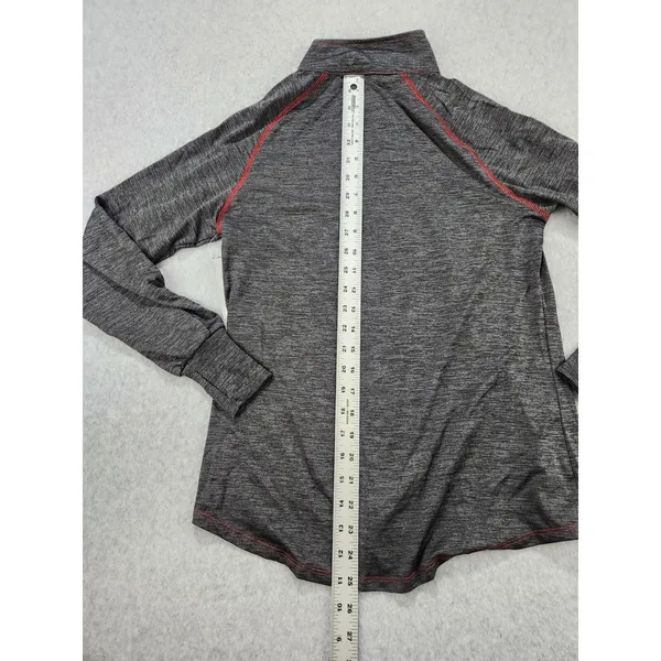 Iowa State Cyclones 1/4‎ Zip Pullover Women Size MEDIUM Colosseum Jacket Gray - Image 10