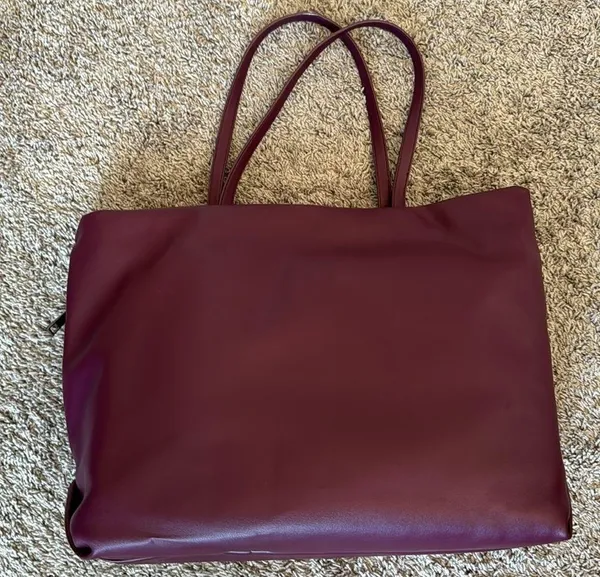 Maroon laptop bag target a new day with insert - Image 3