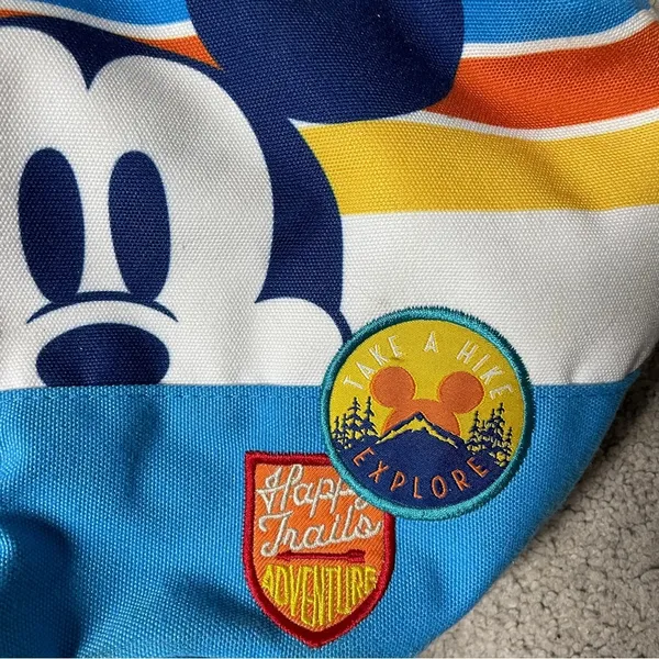 Disney Store Mickey Mouse Happy‎ Trails Bucket Backpack - Image 14